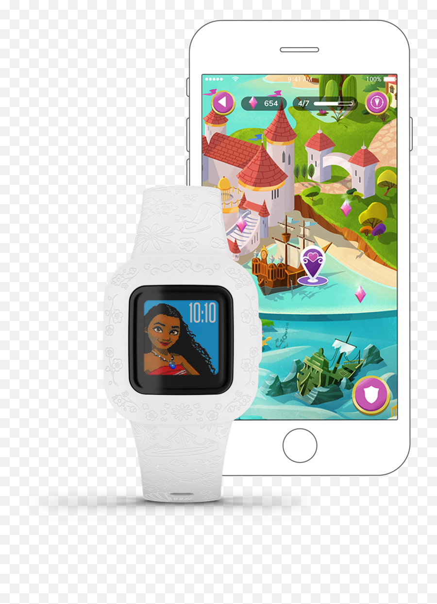 Garmin Vivofit Jr 3 - Disney Princess Garmin X Disney Png,Kumpulan Icon Jam Analog Android