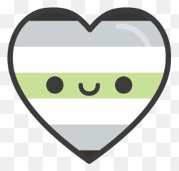 Pride Hearts U2013 Cute Magic Png Agender Icon