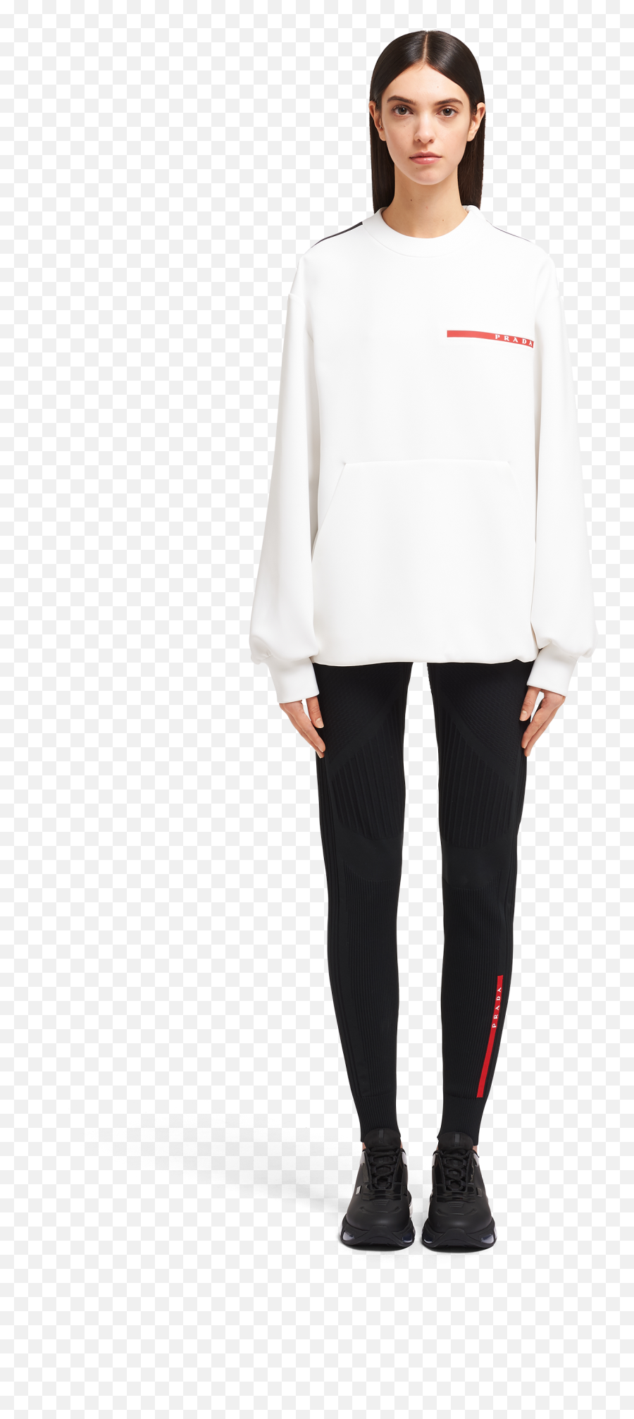 Prada Sweatshirt Womenswwwmautovacom - Light Polyester Hooded Puffer Jacket Prada Png,Prada Icon