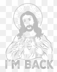 Iu0027m Back Jesus Ressurection Christ Has Risen Easter Sunday T - Vector Png