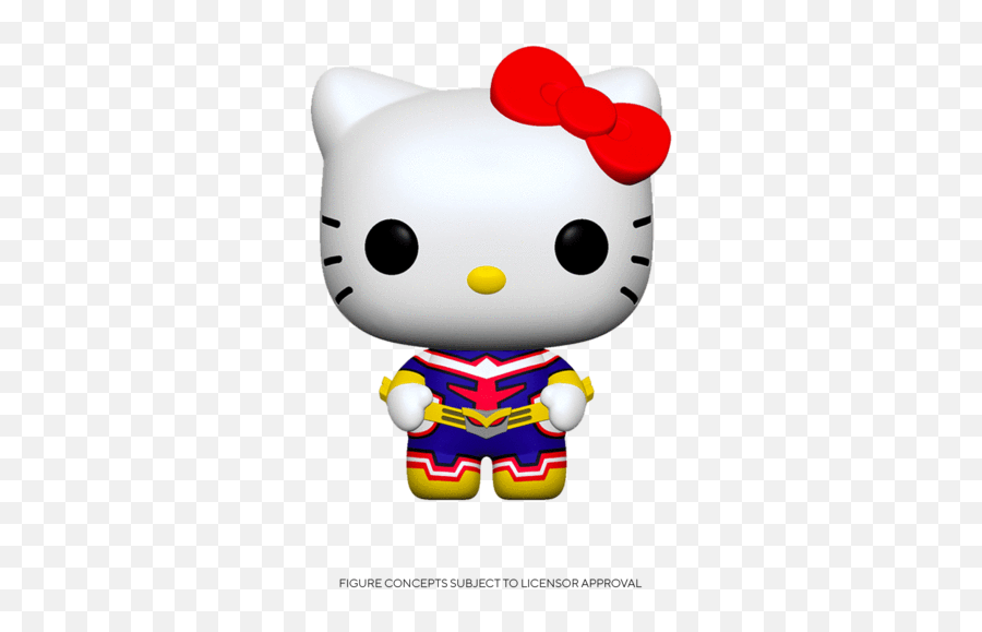 Funko Pop Animation Sanmha - Hello Kittyall Might Coming Soon New York Toy Fair Reveals Hello Kitty Funko Pop My Hero Academia Png,All Might Png