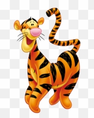 Tigger Flower Transparent Png Clipart - Animal Symbols Of Countries,Tigger Png