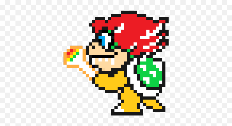 Smb3 Lmk Mario Characters Fictional Character - Fictional Character Png,Bowser Jr Icon