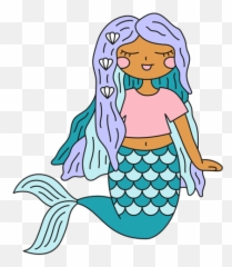 Monster Mermaid Stroke Transparent Png U0026 Svg Vector