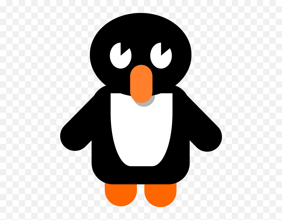 Free Clipart Penguin Cartoon Fabuio - Stick Figure Penguin Png,Penguins Movie Icon