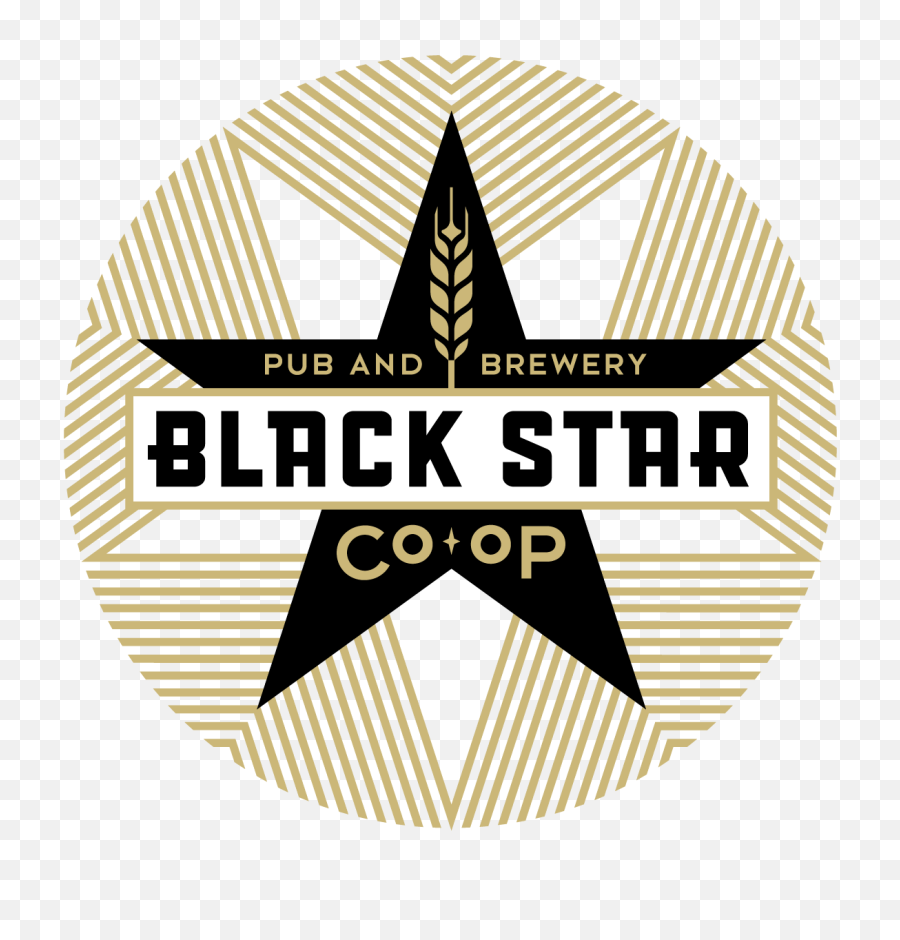 Black Star In Circle Logo - Logodix Black Star Co Op Cooperative Png,Black Star Png