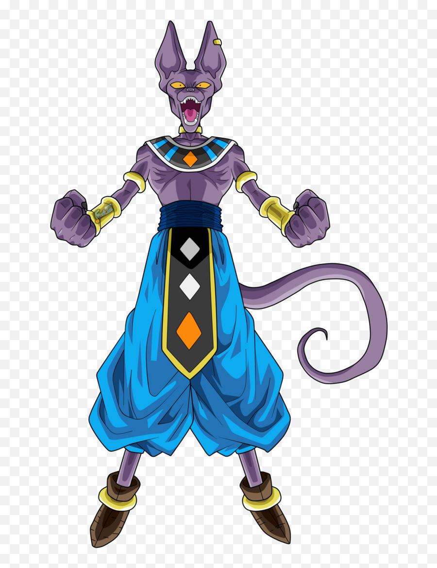 Download Beerus - Dragon Ball Beerus Et Whis Png,Beerus Png