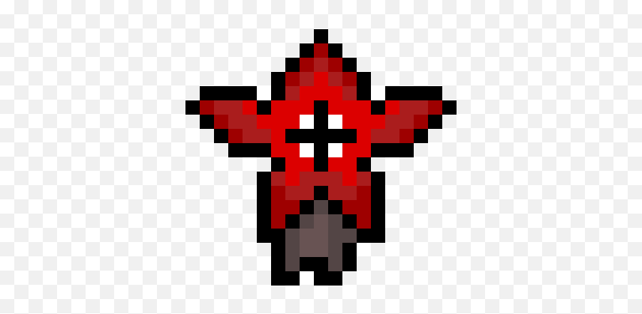Made An Nt Sprite Of The Demogorgon From Stranger Things - Shiny Umbreon Pixel Art Png,Stranger Things Logo Png