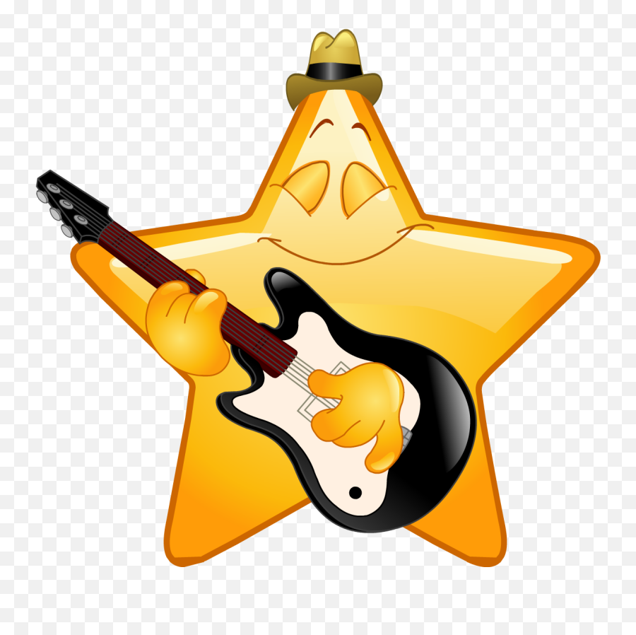 Download Hd A Smile Smileys Emojis Music The Emoji - Emoticon Rockstar Emoji Png,Rocker Png