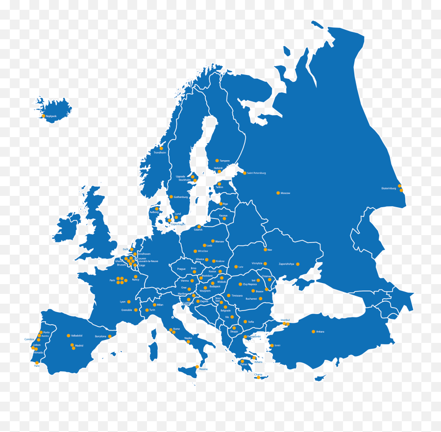 Best Map Of Europe - Map Europe Png,Best Png