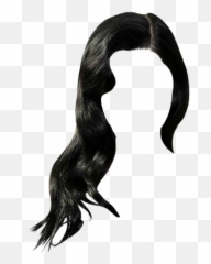 Katy Perry Long Wavy Black Hairstyle - Thehairstyler Png