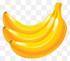 Banana Clipart Plantain - Banana Clipart Png,Banana Transparent Png
