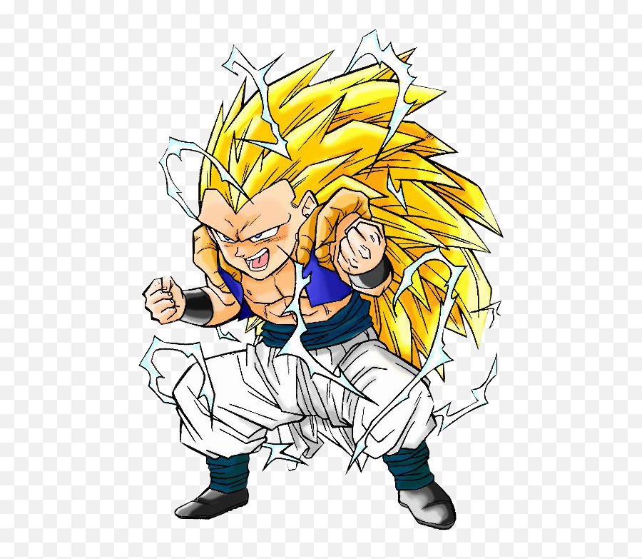 Gotenks Png 5 Image - Dbz Gotenks Ssj3,Gotenks Png