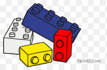 Lego Blocks Illustration - Twinkl Clip Art png