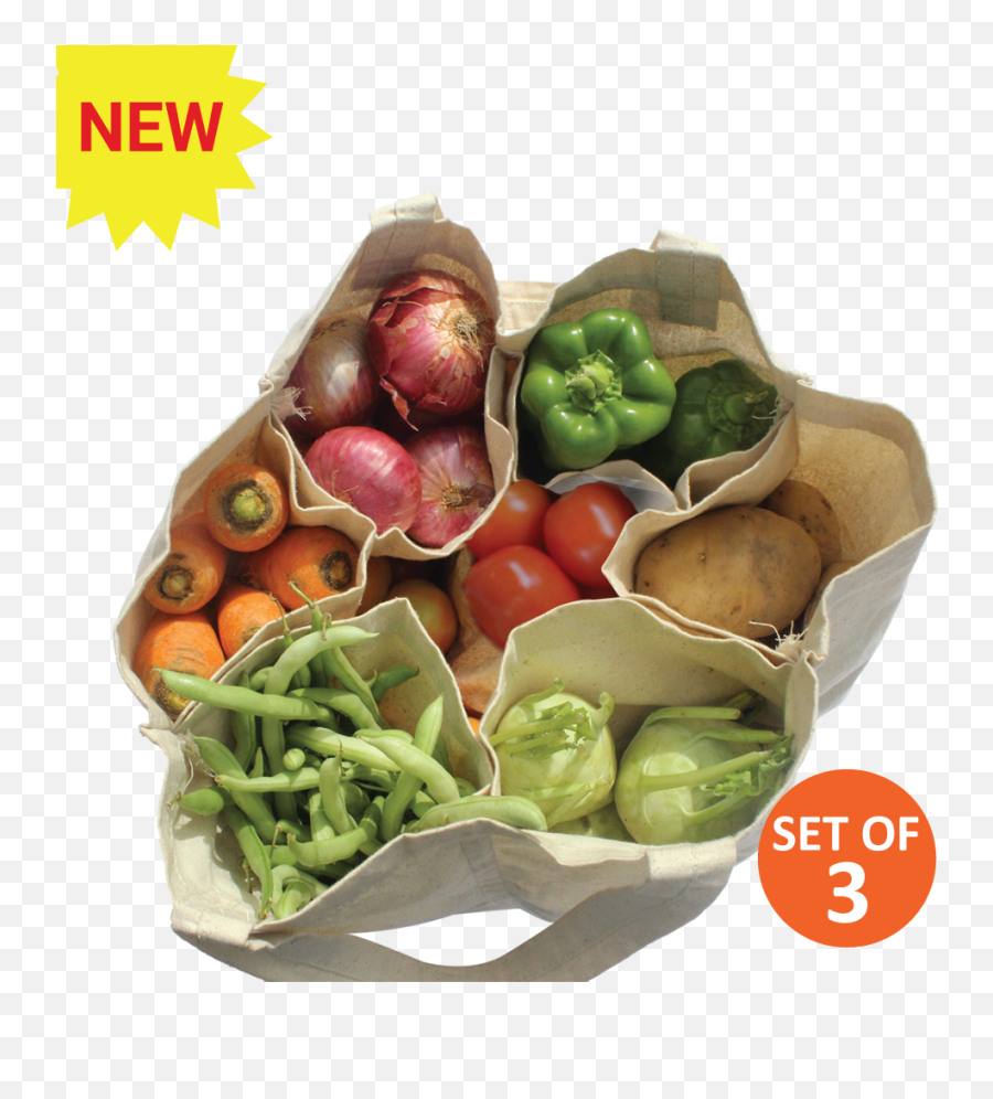 Grocery Bag Png - Multi Pouch Grocery Bag Transparent Cotton Vegetable Bags With Pockets,Grocery Png