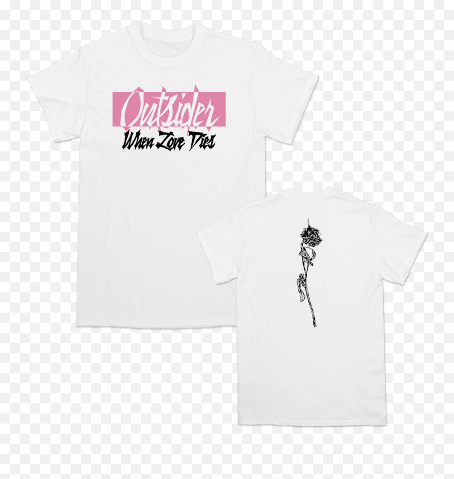 Outsider Dead Rose Tee - Rifle Png,Dead Rose Png