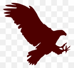 Bald Eagle Paper Silhouette - Flying Vector Png