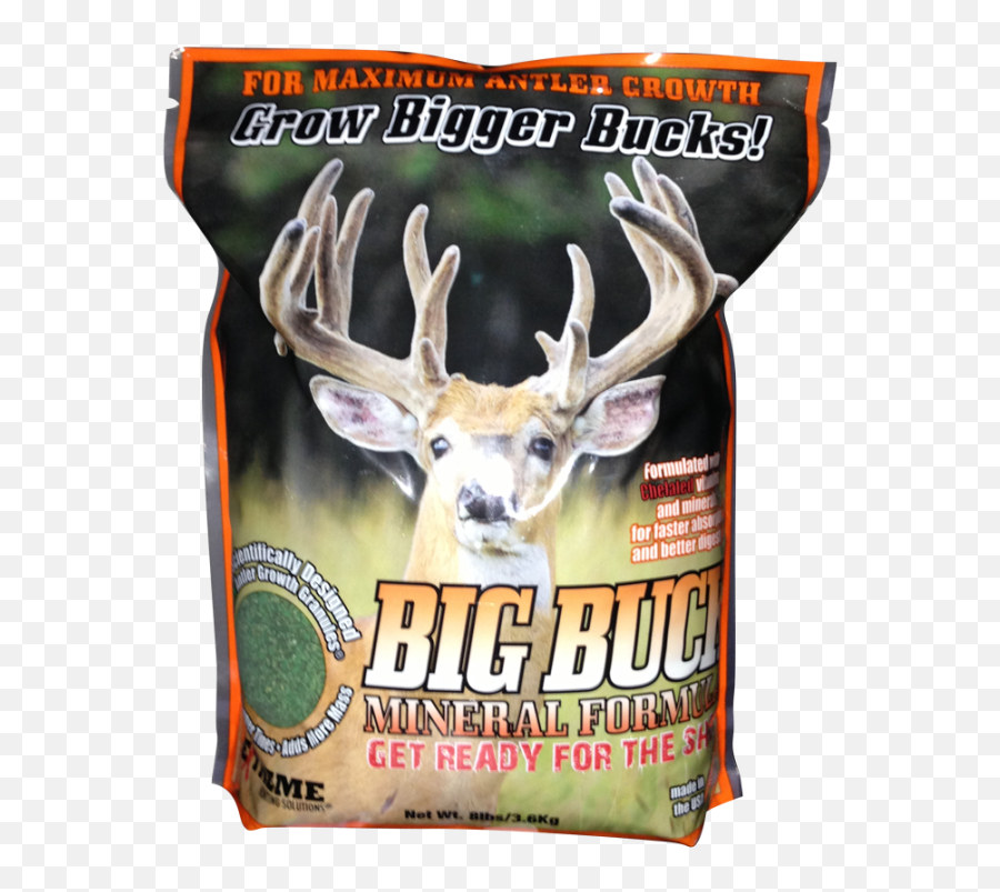 Big Buck Mineral Formula - Extreme Hunting Solutions Big Reindeer Png,Buck Png