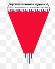 Nautical Blue And Red Free Printable Png Banderines