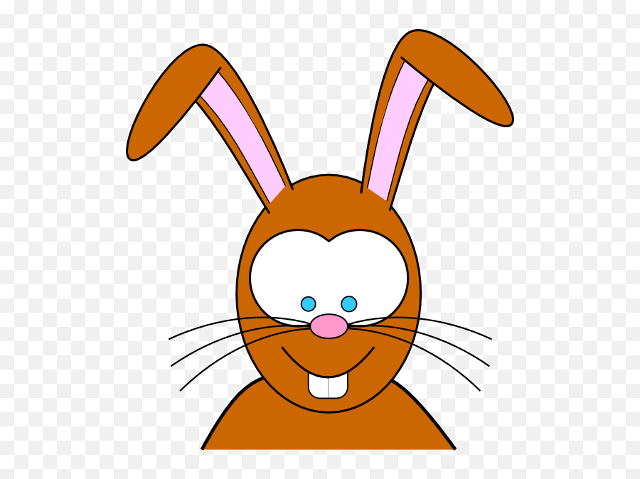 Rabbit Head Clipart Png Image - Osterhase Clipart,Rabbit Clipart Png