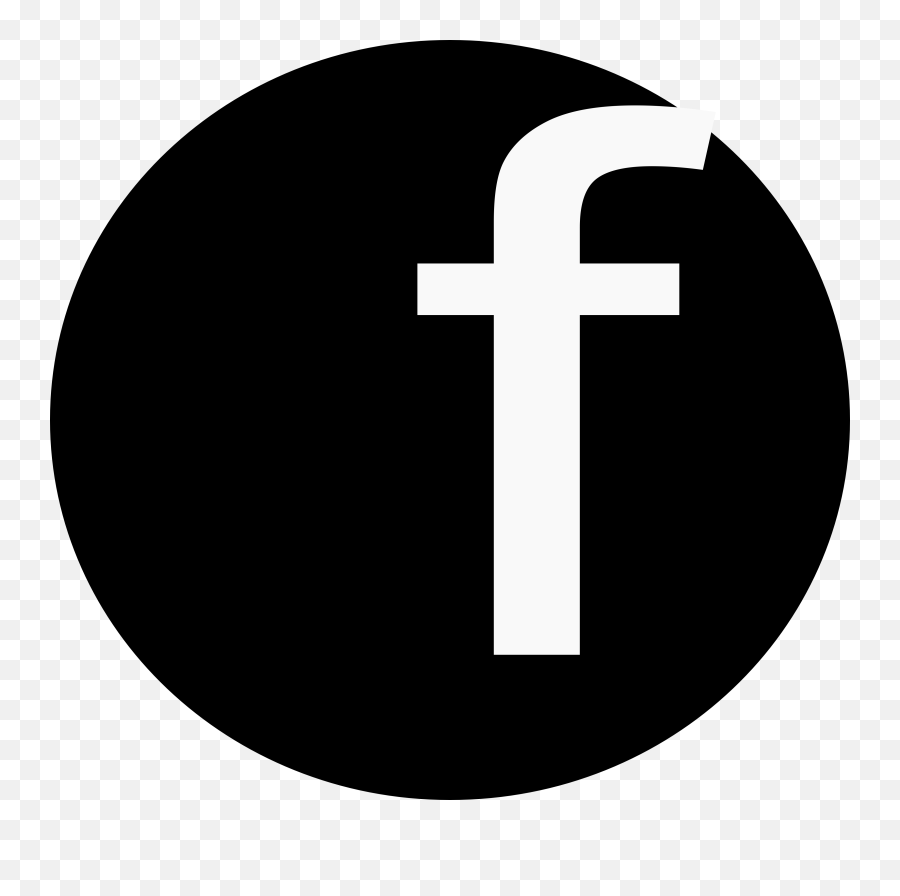 Facebook Social Media Icon - Transparent Facebook Logo Png Black,Facebook Share Png