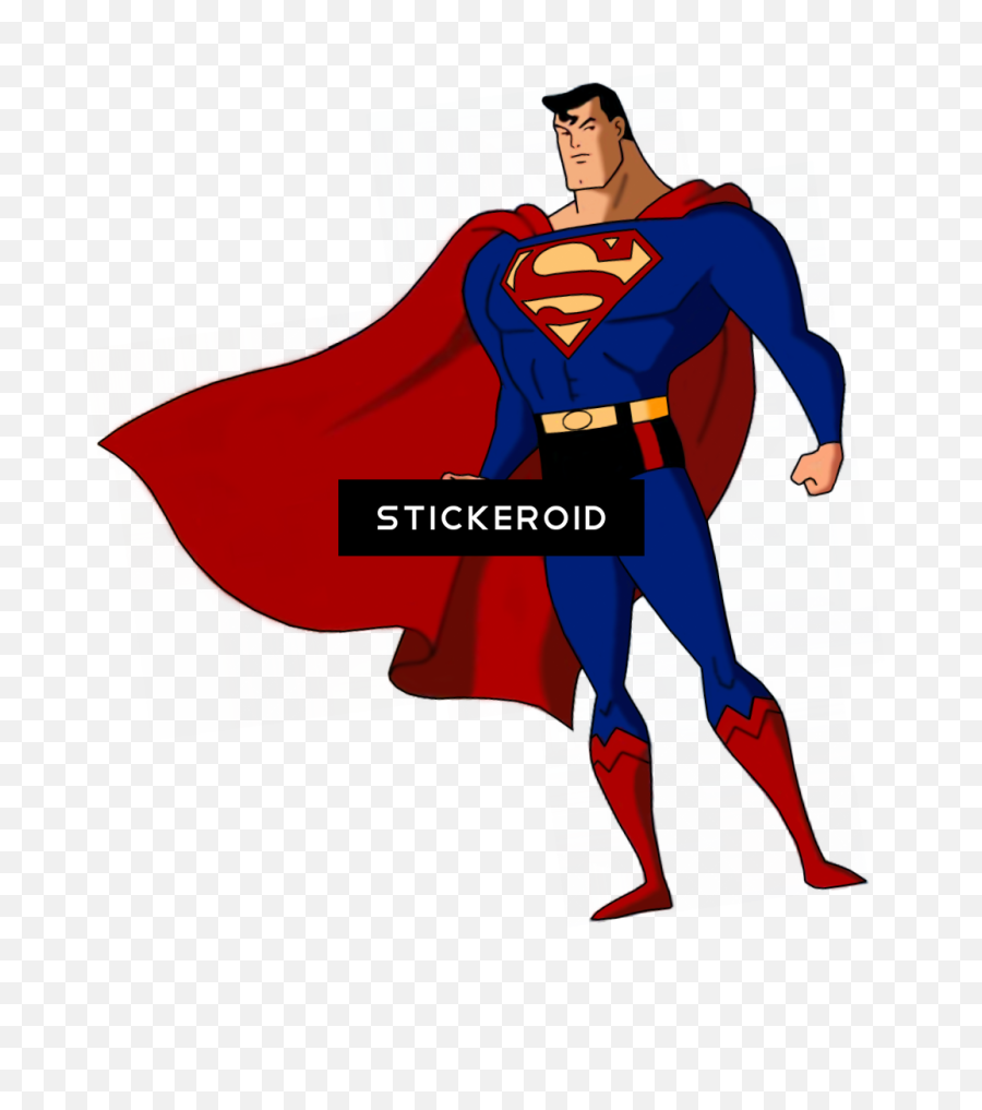 Justice League Superman Fan Tanktop - Superman Justice League Cartoon Png,Superman Cape Png