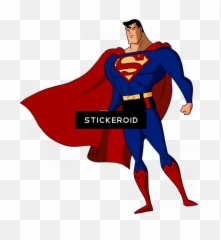 Justice League Superman Fan Tanktop - Superman Justice League Cartoon Png,Superman Cape Png