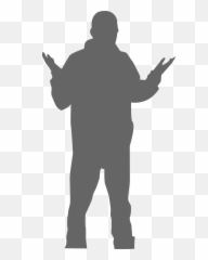Rapper Silhouette Png 5 Image - Silueta De Rapero Png,Rappers Png