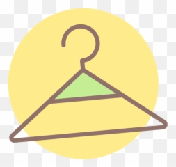 Baby Clothes Hanger Circle Icon - Transparent PNG u0026 SVG Circle
