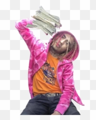 Lil Pump - Lil Pump Wallpaper Pink Png,Lil Pump Png