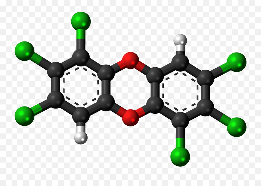 File123789 - Hexachlorodibenzodioxin Molecule Ballpng Dioxin Png,8 Ball Png