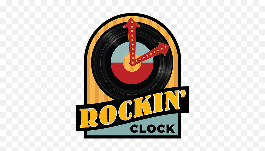 Rockinu0027 Clocks Vintage Record U0026 Music - Graphic Design Png,Clocks Png