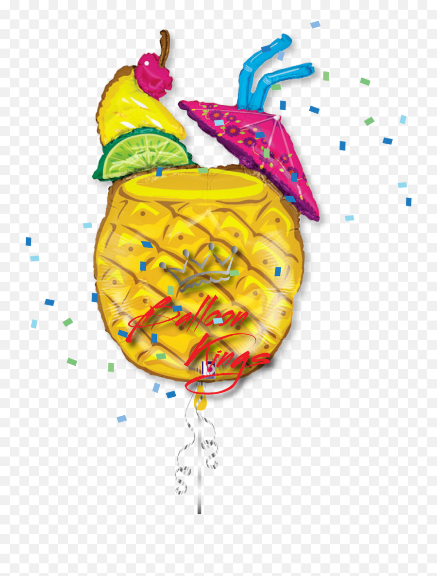 Tropical Drink Pineapple - Drink Pineapple Cartoon Png,Pineapple Cartoon Png