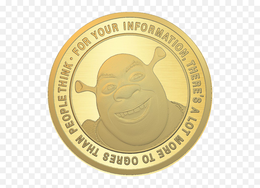 London U2013 Shreku0027s Adventure Shrek - National Tokens Label Png,Shrek Png