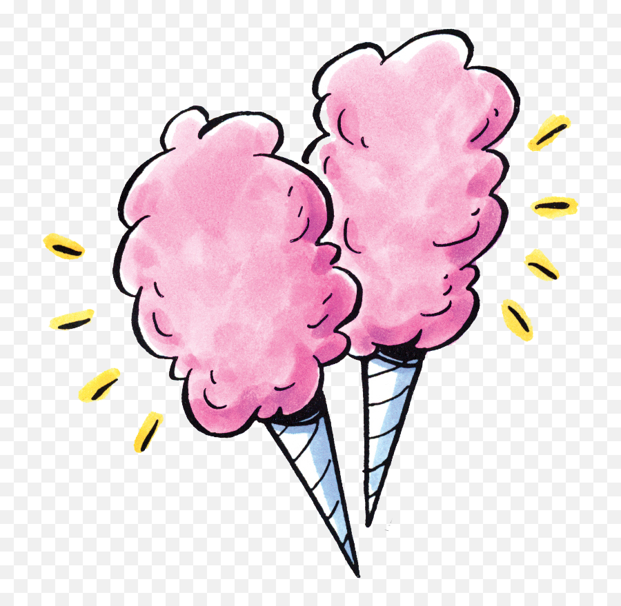 Download Cotton Candy Png Image - Transparent Background Cotton Candy Clipart,Cotton Candy Png