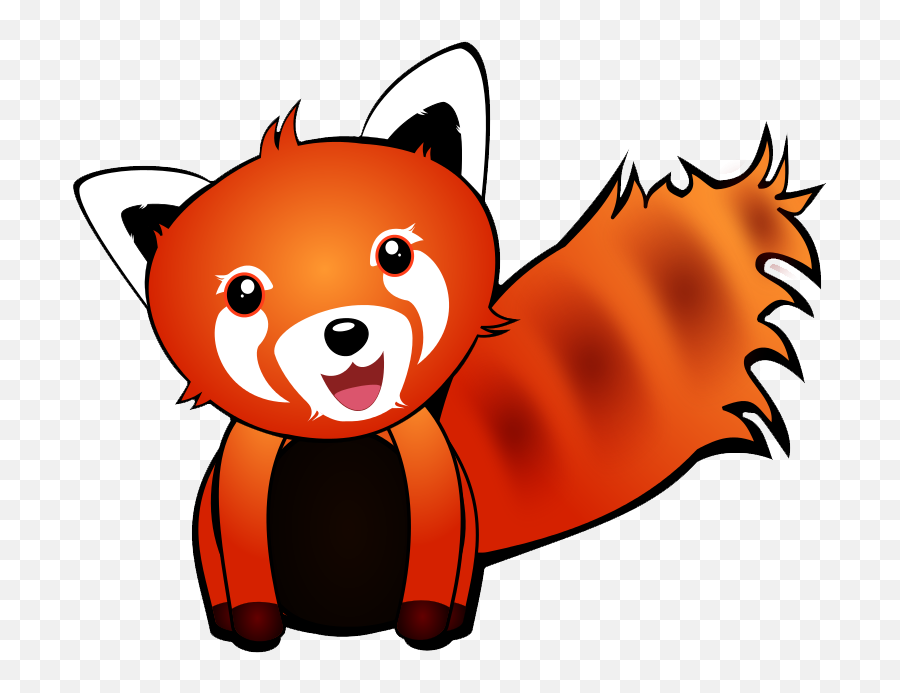 Clipart Cute - Clipart Roter Panda Png,Red Panda Png
