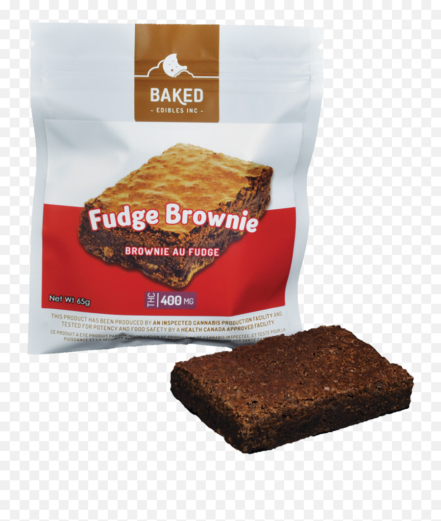 Baked Edibles Inc Fudge Brownie - 400 Mg Of Edibles Png,Fudge Png