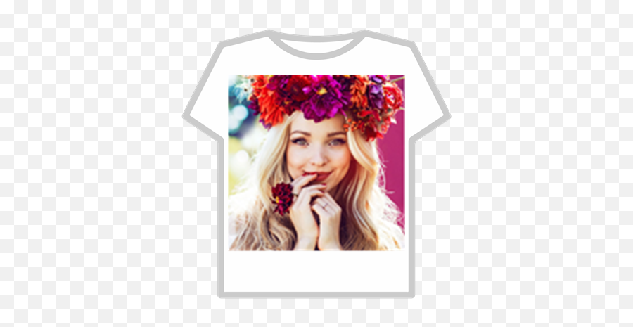 Dove Cameron - Roblox Dove Cameron Flower Crown Png,Dove Cameron Png