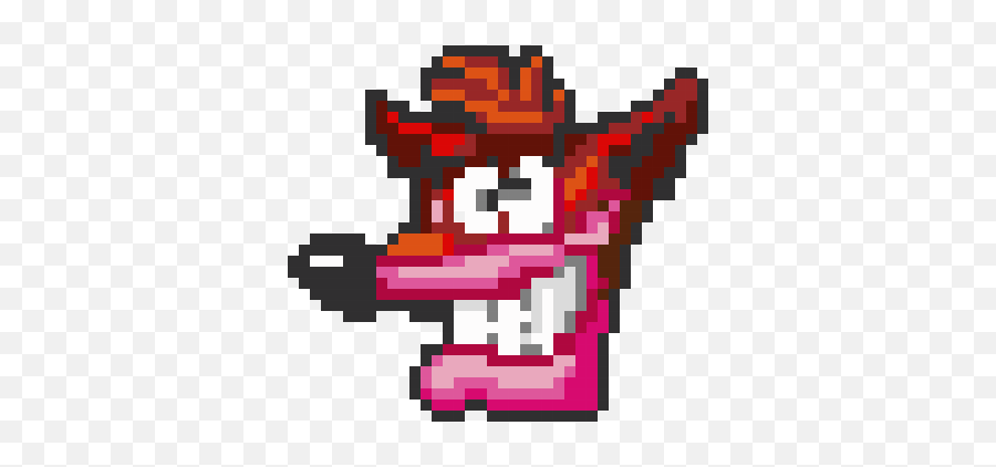Crash Bandicoot Vida Life Rework - Crash Bandicoot Pixel Art Png,Crash Bandicoot Logo Png