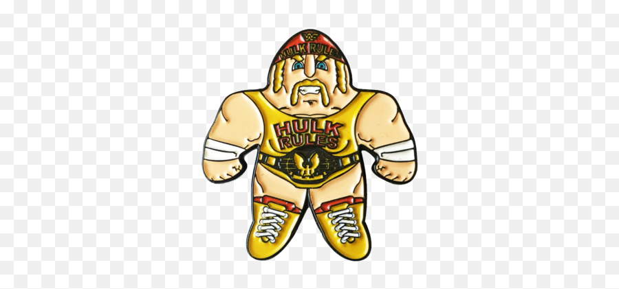 Hulk Hogan Wrestling Buddy Pin - Fictional Character Png,Hulk Hogan Png