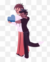 Transparent Png Svg Vector File - Fictional Character,Anime Couple Png