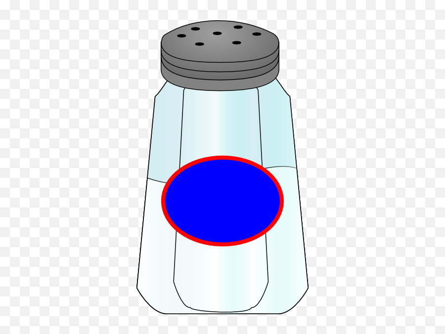 Salt Shaker Red Oval Clip Art - Salt Shaker Clipart Png,Salt Shaker Png