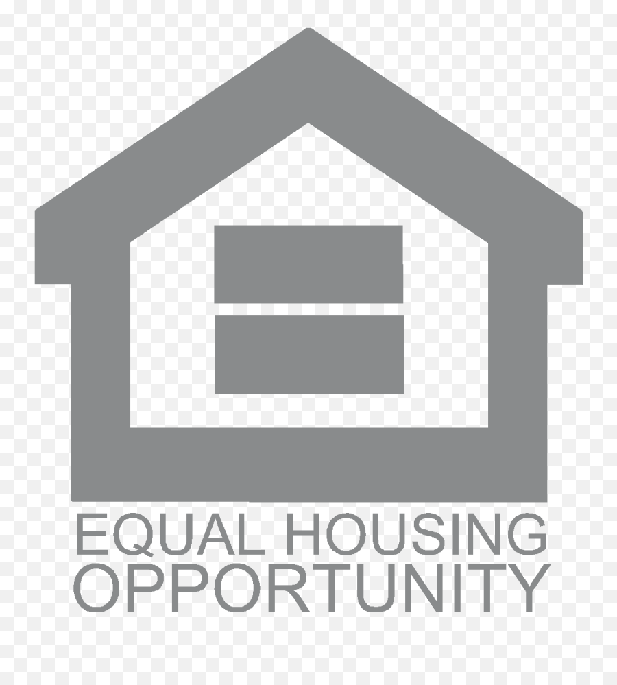 Equal Housing Opportunity Logo Gray - Equal Housing Opportunity Png,Equal Housing Logo Png