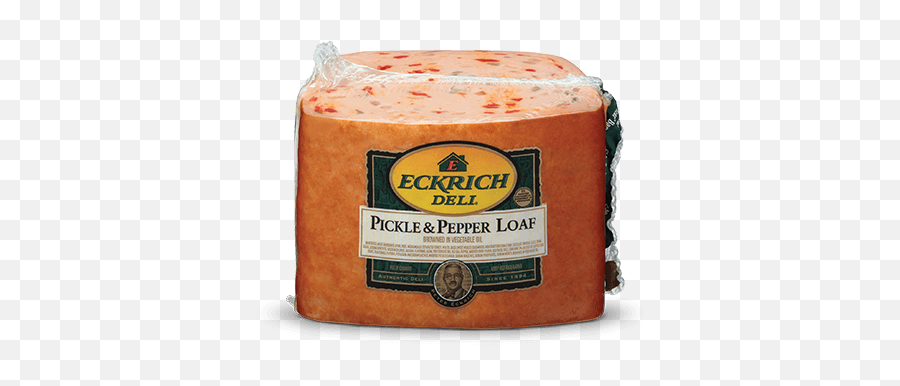 Eckrich Deli Meats Pickle Loaf And Pimento - Pickle And Pimento Loaf Png,Pickle Transparent