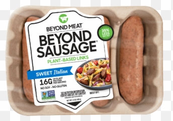 Beyond Meat - Sausage Hot Italian png