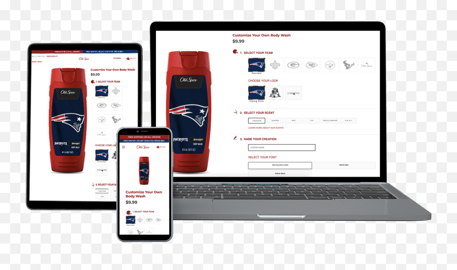 Old Spice Customization Through - Technology Applications Png,Old Spice Logo