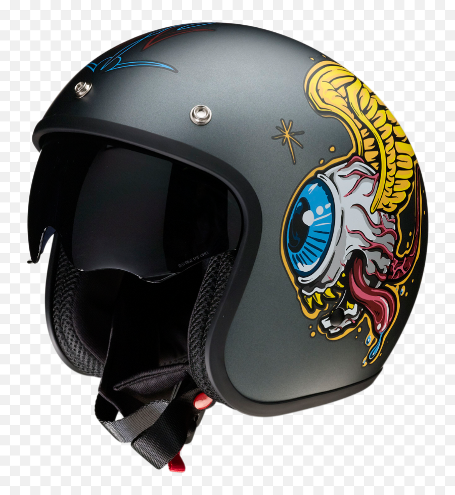 Z1r Open Face Helmet Saturn Sv Flying - Z1r Helmet Saturn Png,Icon Overlord Overpants