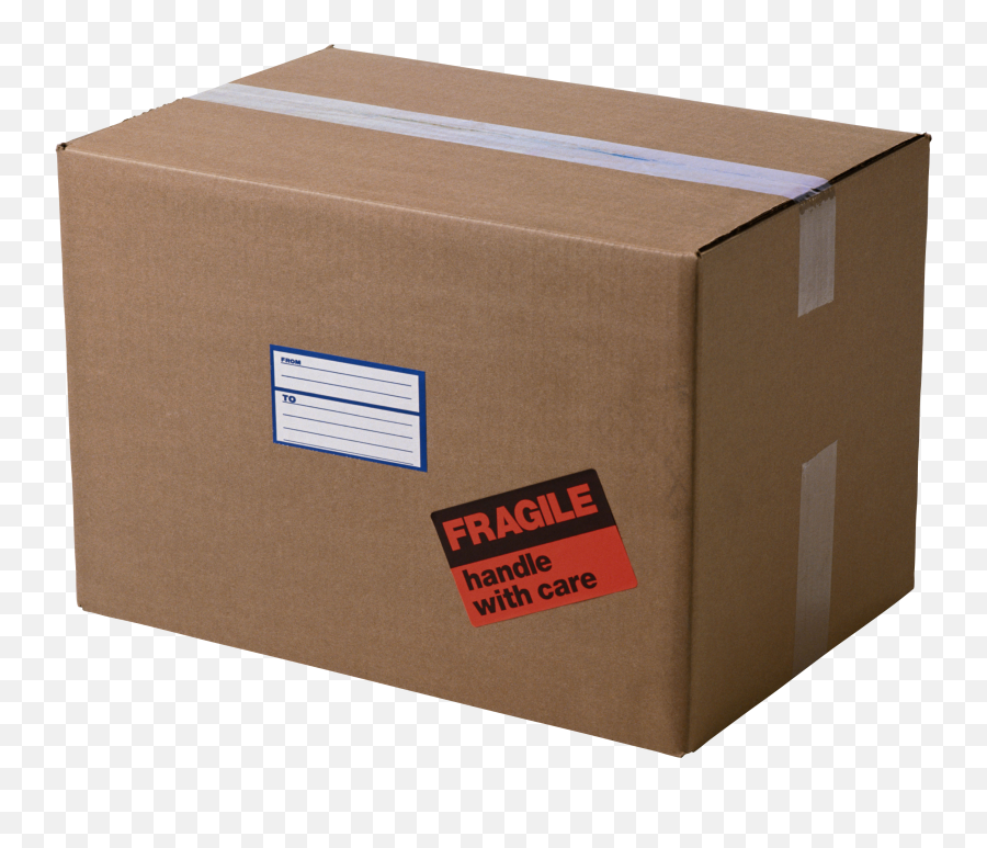 Box Png Image - Package Box With Transparent Background,Handle With Care Icon