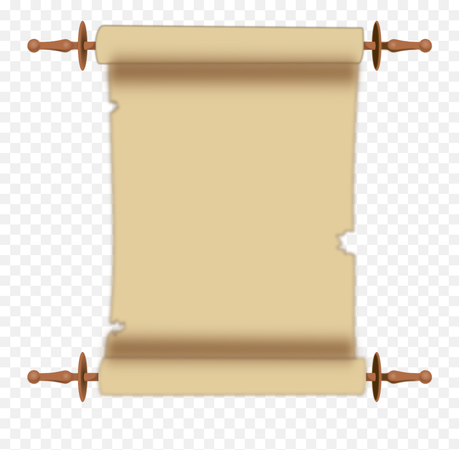 Scroll Clipart Torah - Scroll Clip Art Png,Torah Png