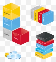 Icon Stencils Graffletopia - Isometric Visio Stencils png
